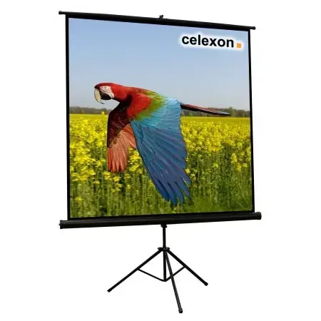 Celexon Economy tripod screen projektionsskærm med trebenet stativ