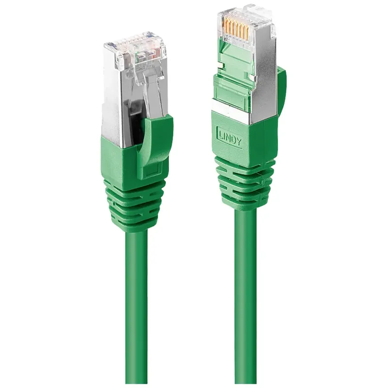 Lindy patchkabel Cat6a S/FTP LSZH 15 m Grön