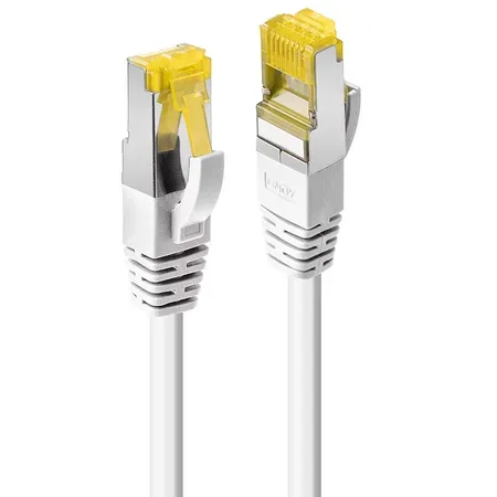 Lindy 47323 nätverkskabel Cat7 S/FTP, 1,5 m, vit