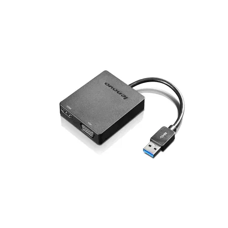 Lenovo Universal USB 3.0 till VGA/HDMI-adapter, extern videoadapter