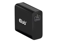 Club 3D GaN-strömadapter, USB-C, 140 W