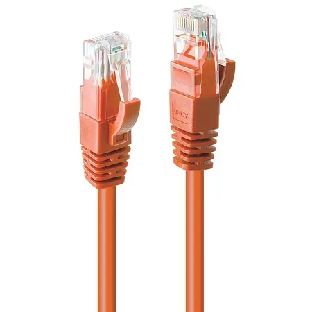 Lindy 48109 nätverkskabel Orange 3 m Cat6 U/UTP (UTP)