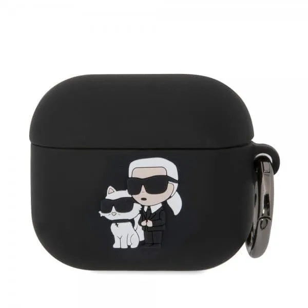 Karl Lagerfeld AirPods 3 Skal 3D Logo Svart