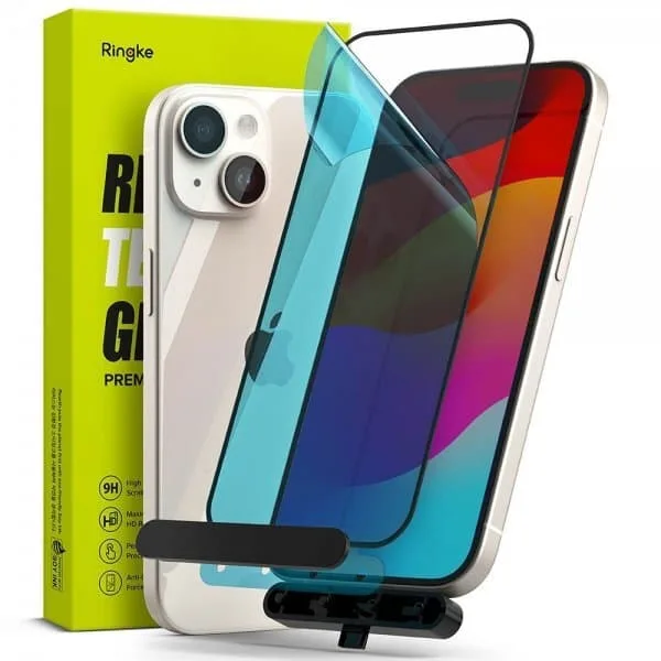 Ringke iPhone 15 Härdat glas Skärmskydd