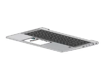 HP - Ersättningstangentbord för bärbar dator - med pekpinne, ClickPad - bakgrundsbelyst - italiensk - med övre skydd - för EliteBook 840 G7 Notebook