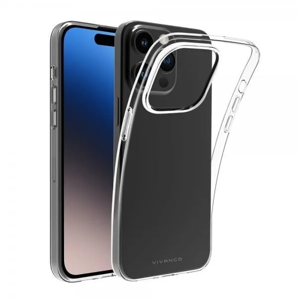 Vivanco iPhone 15 Pro Skal Slim TPU