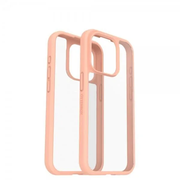 Otterbox iPhone 15 Pro Skal React Peach