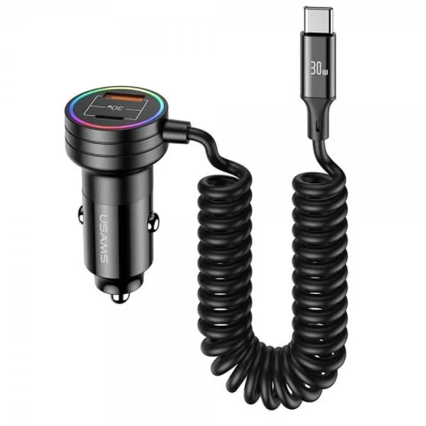 USAMS Billaddare with Spring Cable
