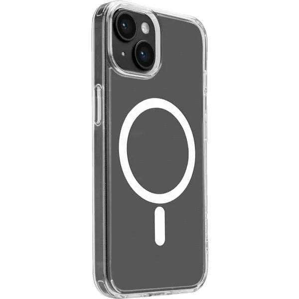 Puro iPhone 15 Skal LITE MAG Transparent