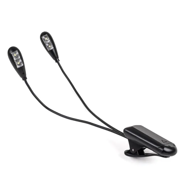 Perfex dubbel LED musiklampa
