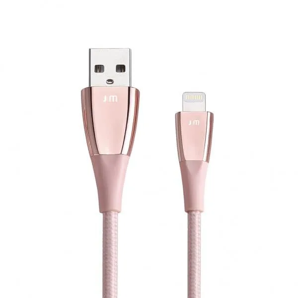 JustMobile ZinCable 1,5 m Roseguld