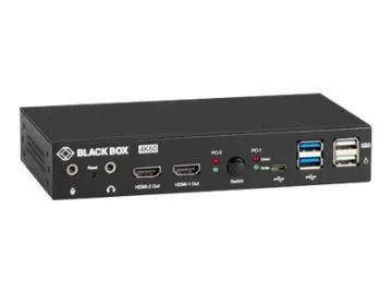 Black Box 4K HDMI Dual-Monitor KVM Switch