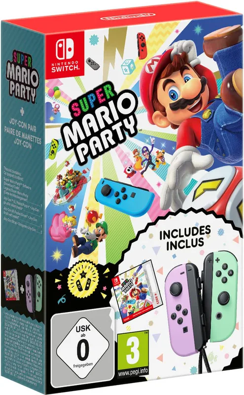 Nintendo Switch Joy-Con kontroller par Super Mario Party
