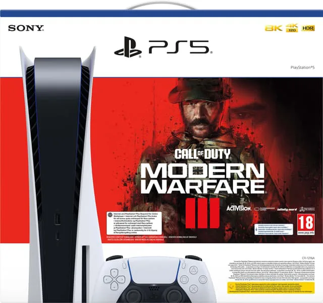 PlayStation 5 + COD MWIII-paket
