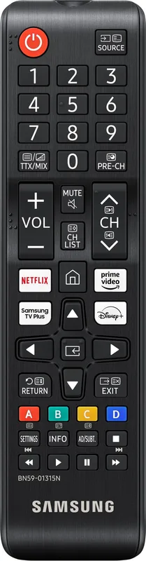 Samsung VG-TM1240AN fjärrkontroll för TV