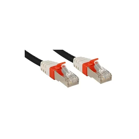 Lindy 45364 nätverkskabel svart 2 m Cat6a S/FTP (S-STP)