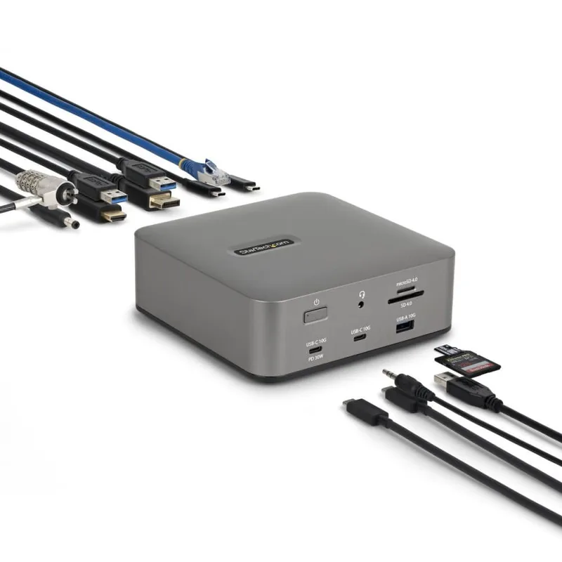 USB-HUB Startech 215UE-TB5USB4DOCK Grå
