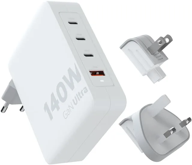 Xtorm Travel 140W GaN-laddare med en USB-C-kabel