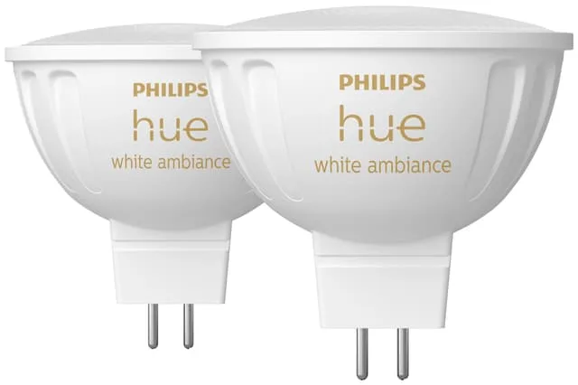 Philips Hue WA MR16 LED glödlampa 5.1 W GU5.3 2-pack