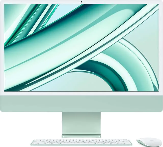 iMac 24" M3 8/10/512 (grön)