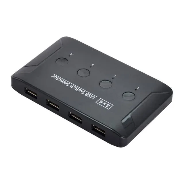 Nördic 4 till 4 USB-A Switch USB3.0