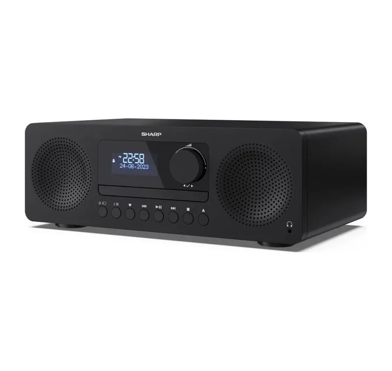 Sharp XL-B720D(BK) TOKYO allt-i-ett Hi-Fi-system, svart