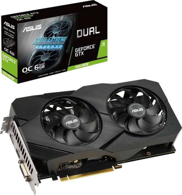 Asus GeForce GTX 1660 Super Dual Evo