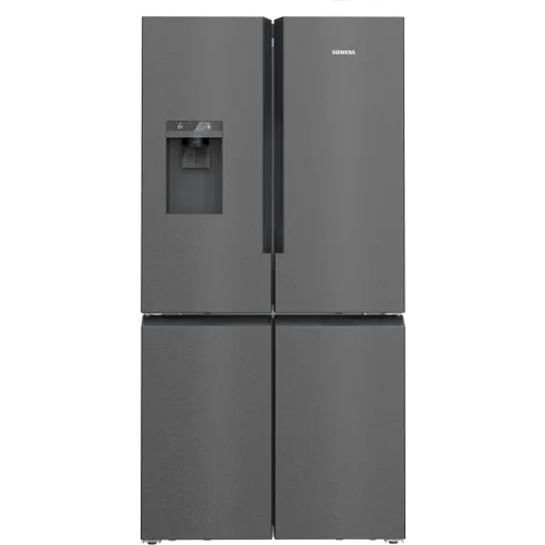 SIEMENS KF96DPXEA iQ700 kyl-/fryskombination, 183 x 90,5 cm, 574 l kylning och 199 l frys, noFrost, hyperFresh 0 grader, LED-ljus, upplyst glasbaksida