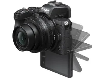 Nikon Z 50 + 16-50mm+ 50-250mm, 20,9 MP, 5568 x 3712 pixlar, CMOS, 4K Ultra HD, Pekskärm, Svart