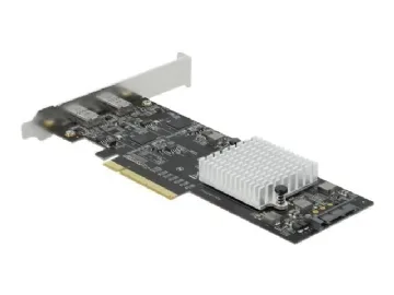 Delock - USB-adapter - PCIe 3.0 x8 låg profil
