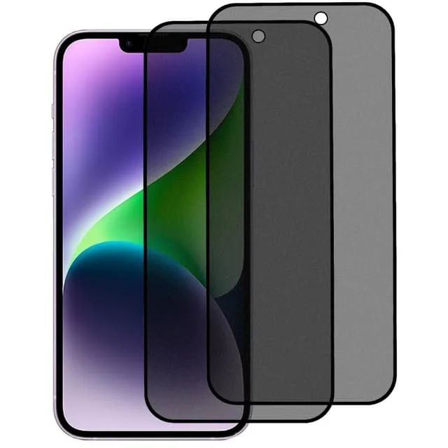 MTK för iPhone 15 Härdat glas 180-graders