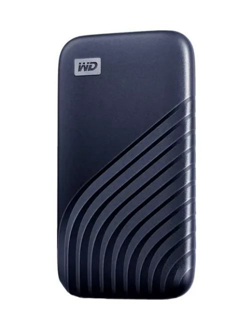 WD My Passport 2 TB Extern SSD-disk 2.5 USB-C® Blå WDBAGF0020BBL-WESN