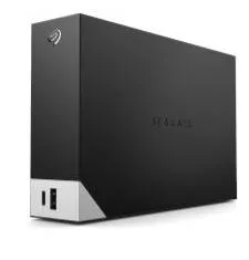 20 TB Seagate One Touch Desktop med HUB, USB 3.2, Windows/Mac, USB-A/USB-C för laddning av telefon/surfplatta