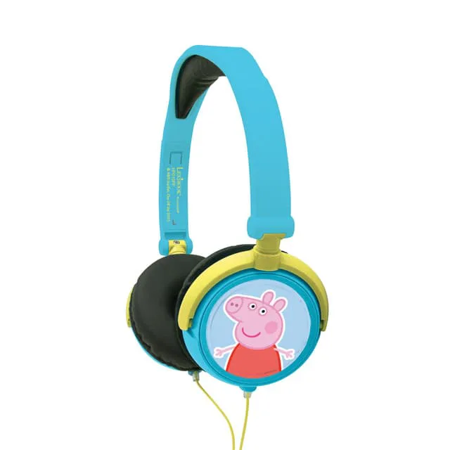 Lexibook Peppa Pig Stereo Wired hopfällbara hörlurar