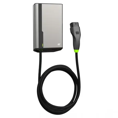 Greencell HabuDen wallbox 22 kW 32 A 7,5 m NFC kabel typ 2