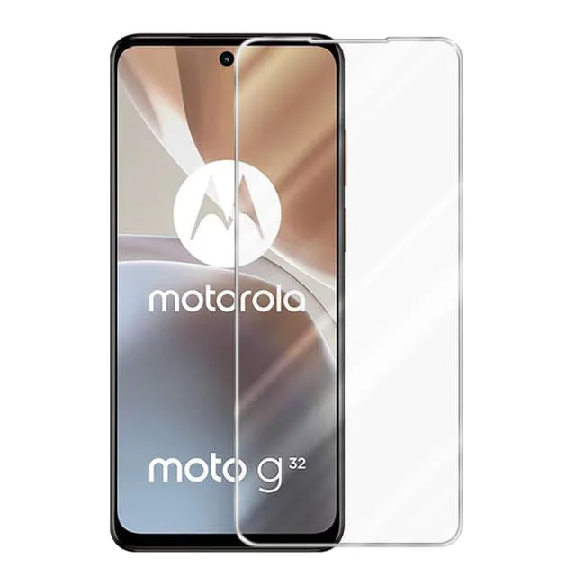 Cadorabo Motorola MOTO G32 Skyddsglas Skyddsfilm Skärmskydd