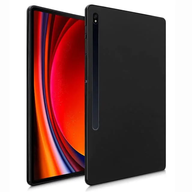CaseOnline Silikon skal svart Samsung Galaxy Tab