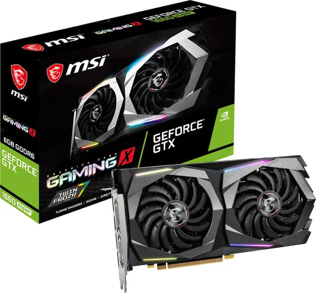 MSI GeForce GTX 1660 Super Gaming X