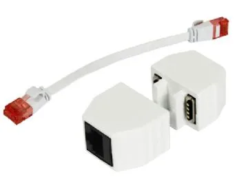 ALLNET RJ45 magnetisk säkringskoppling