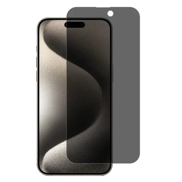 MTK för iPhone 15 heltäckande Härdat glas