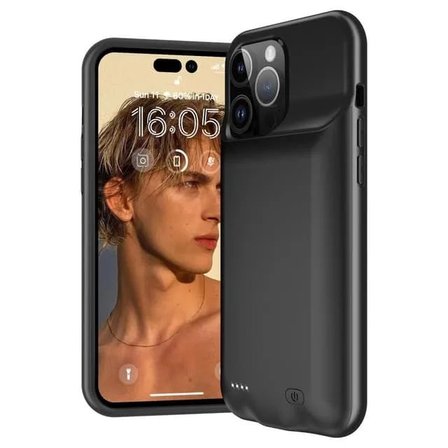 MTK Uppladdningsbart Batteri Fodral Skal för iPhone