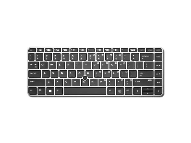 HP Backlit privacy keyboard