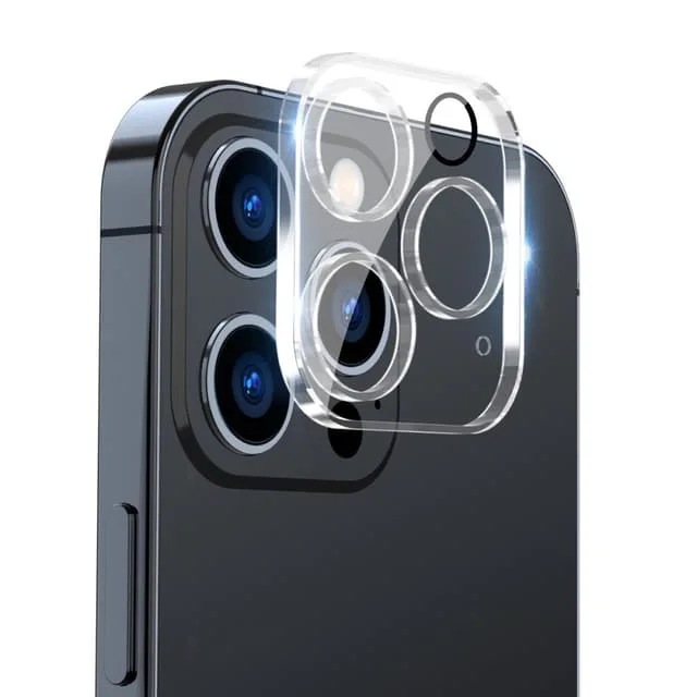 Skalo iPhone 15 Pro 3D Linsskydd/Kameraskydd Härdat