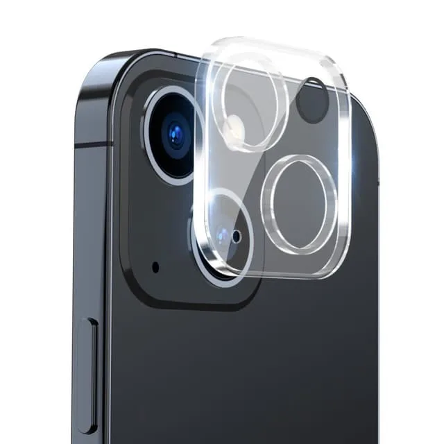 Skalo iPhone 15 3D Linsskydd/Kameraskydd Härdat Glas