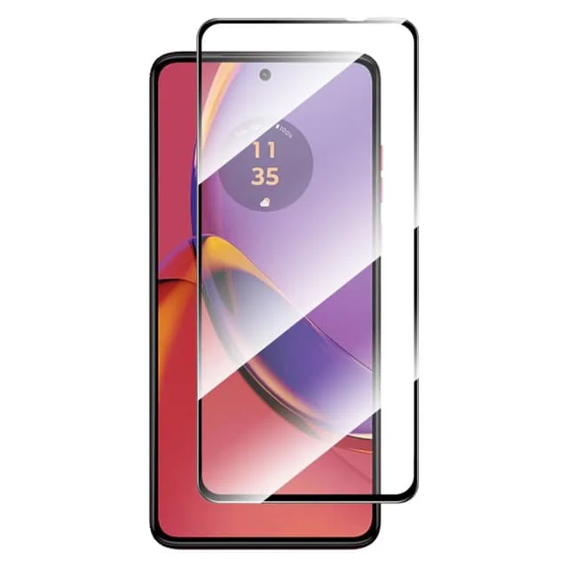Skalo Motorola Moto G84 5G Heltäckande Skärmskydd Härdat Glas