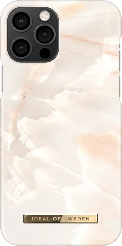 iDeal of Sweden fodral iPhone 12/12 Pro (rose pearl marble)