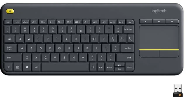 Logitech K400 Plus trådlöst tangentbord, svart