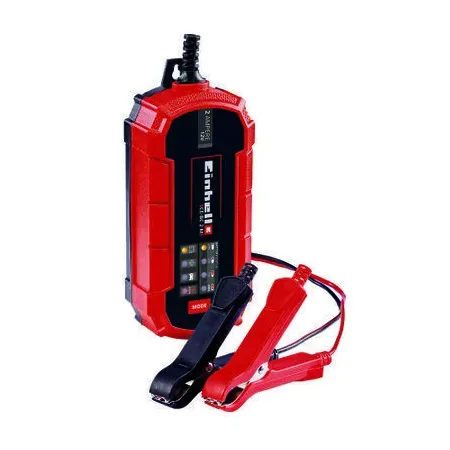 Einhell CE-BC 2 M batteriladdare 12 V, svart/röd