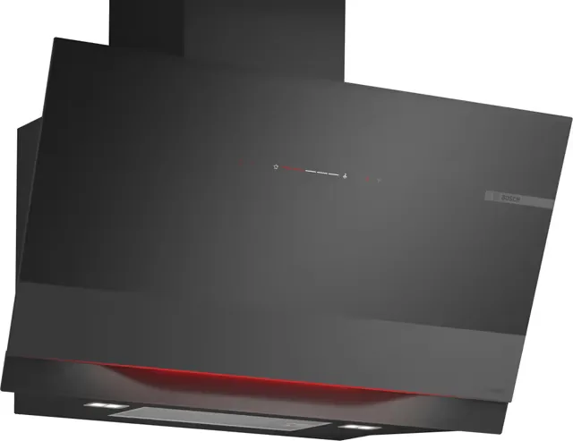 Bosch Serie 8 vägghängd köksfläkt DWK91LT65 (90 cm)