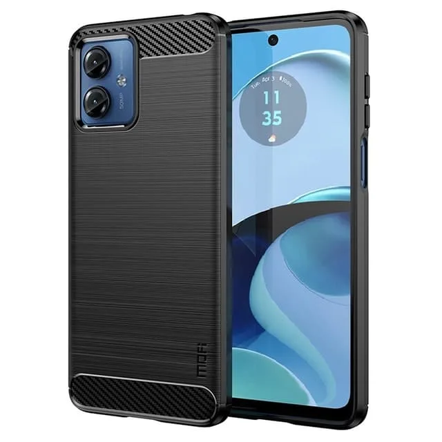 MTK MOFI Motorola Moto G14 Karbon fiber Skal